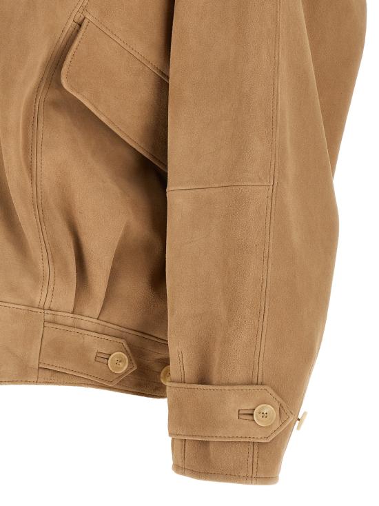 26SS 오라리 가죽 자켓 A26SB01SGTAUPE Beige - AURALEE