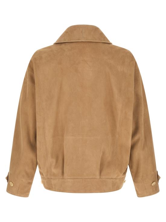 26SS 오라리 가죽 자켓 A26SB01SGTAUPE Beige - AURALEE