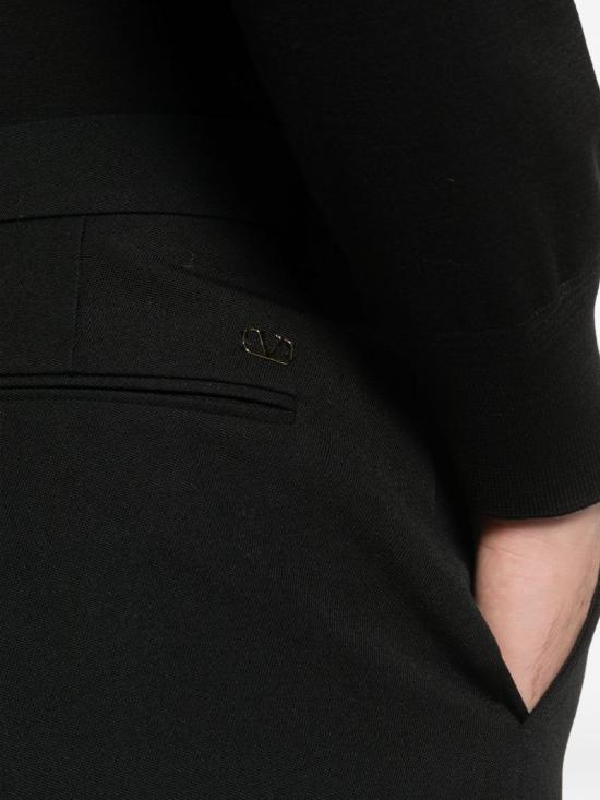  발렌티노 가라바니 스트레이트 팬츠 발렌티노 울 정장 바지 블랙 - VALENTINO GARAVANI