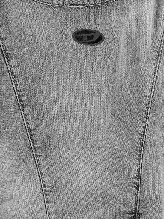 26SS 디젤 숏 원피스 A23862068WG02 Gray - DIESEL
