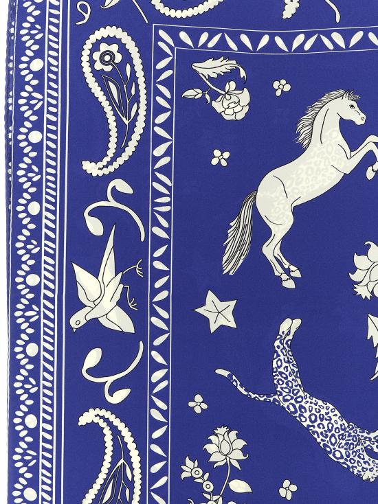 26SS 알베르토비아니 머플러/스카프 FD002SE320083 Blue - ALBERTO BIANI