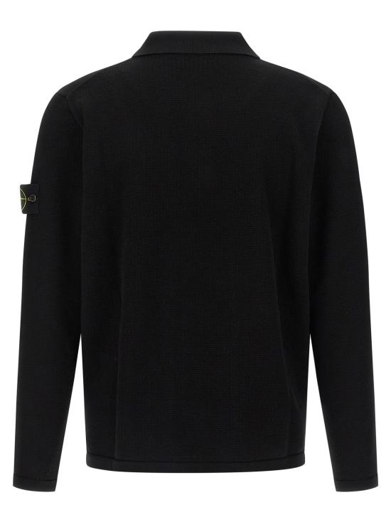  스톤 아일랜드 폴로 티셔츠 5100024 폴로 셔츠 블랙 - STONE ISLAND