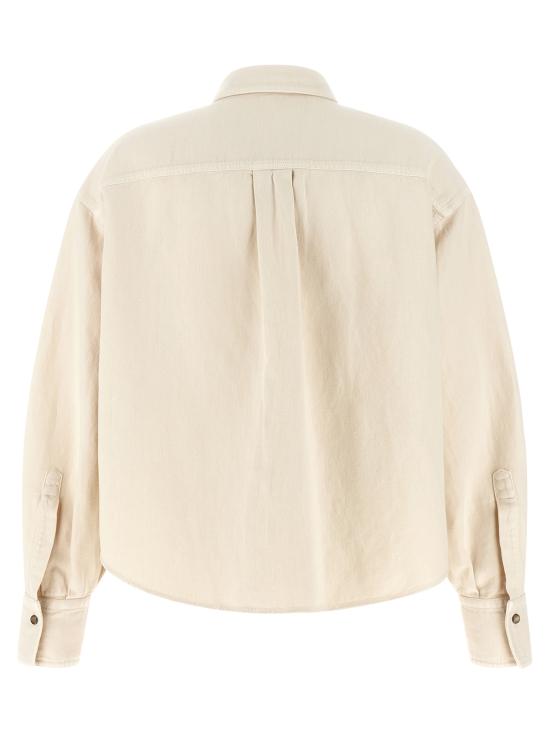 26SS 브루넬로 쿠치넬리 블라우스 ML996NC206C8739 Beige - BRUNELLO CUCINELLI