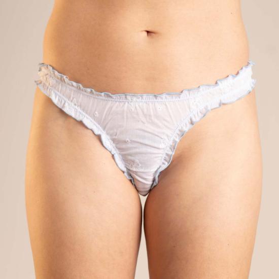  르 부두아르 로스앤젤레스 팬티 Leboudoirloangeles 라 실비 보우 코튼 탕가 - LE BOUDOIR LOS ANGELES