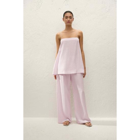  페이스풀더브랜드 스트레이트 팬츠 페이스풀 더 브랜드 젠슨 팬츠 페일 핑크