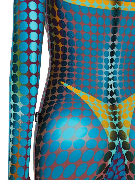  장 폴 고티에 점프수트 리 에디션 블루 도트 프린트  멀티컬러 - JEAN PAUL GAULTIER