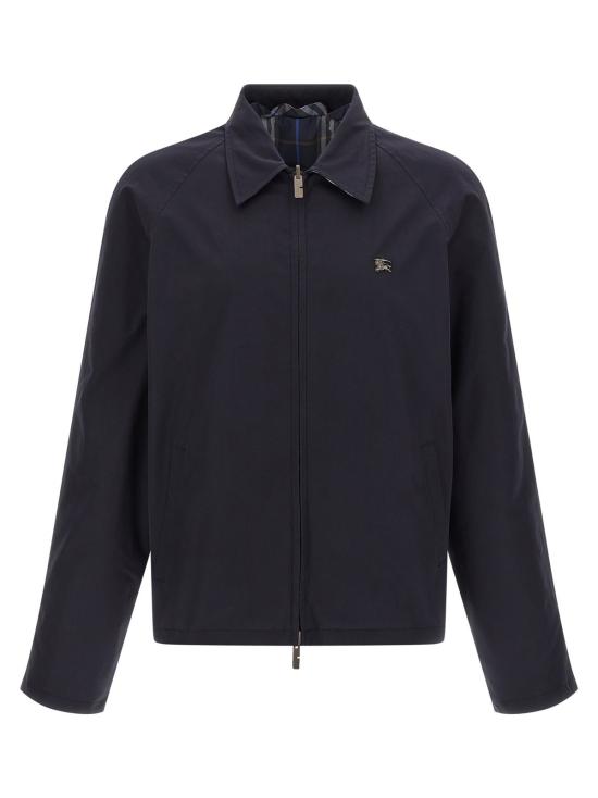  버버리 자켓 호드슨 리버서블 재킷 블루 - BURBERRY