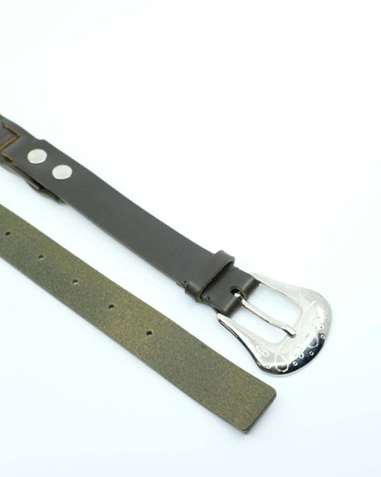  나마체코 가죽 벨트 체토 땋은 - NAMACHEKO