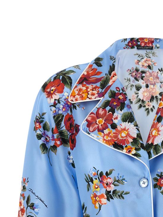 26SS 돌체앤가바나 블라우스 F5Q03TIS11IHC5ZO Light Blue - DOLCE & GABBANA