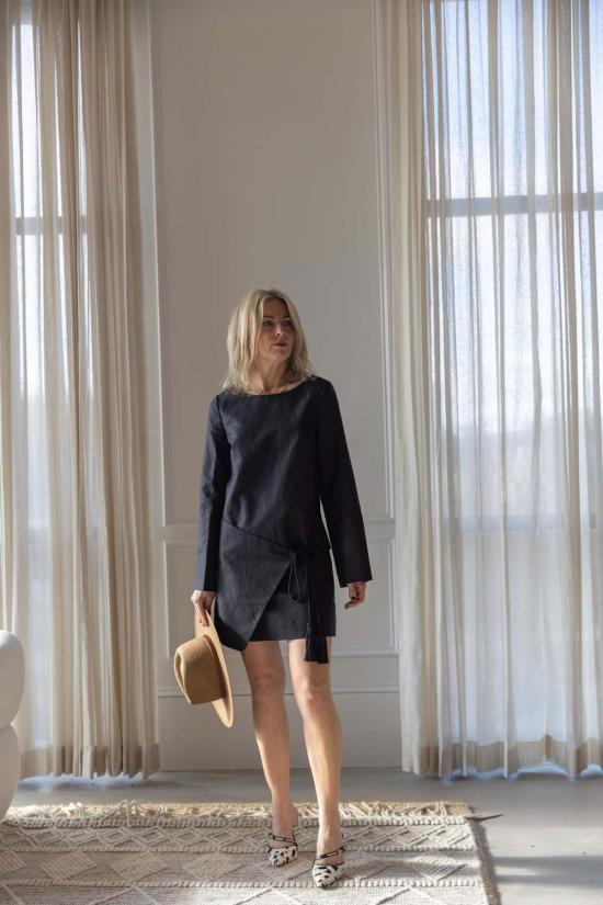  포제 숏 원피스 포세 이베트 카프탄 드레스