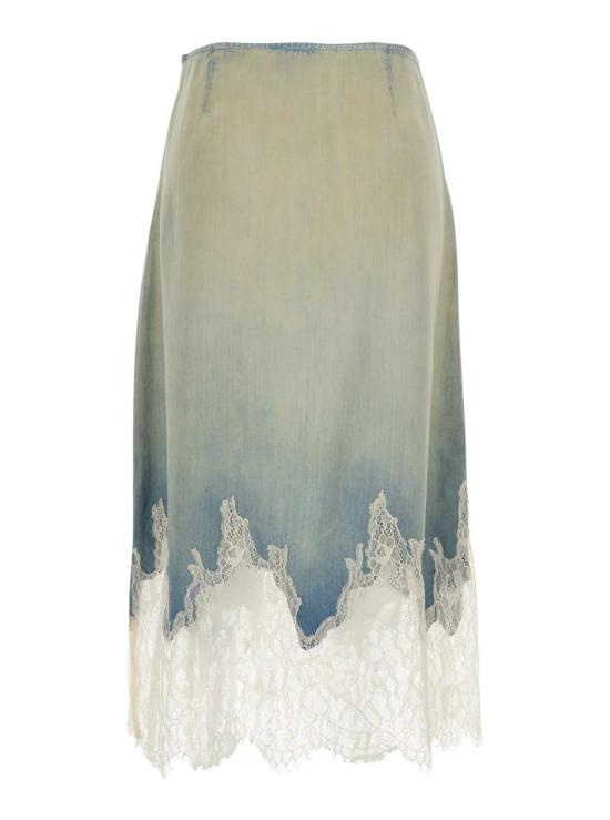  디젤 롱 스커트 드 머시 S  라이트 블루 - DIESEL