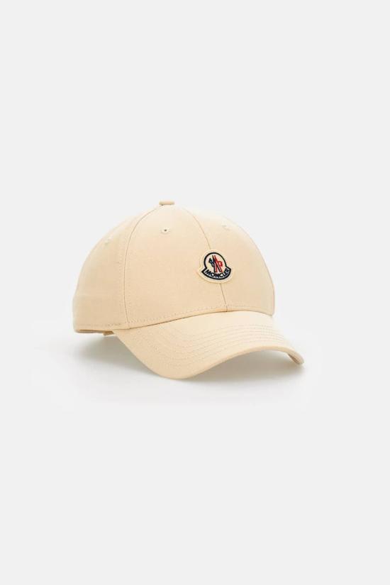  몽클레어 모자 베이스볼 캡 베이지 - MONCLER