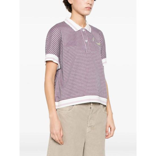  마르니 반팔 티셔츠 폴로 셔츠 핑크/블랙 - MARNI