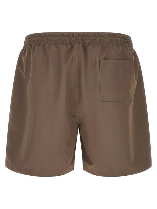 26SS 브루넬로 쿠치넬리 로고 스윔 팬츠 MW817043CMM90 Brown - BRUNELLO CUCINELLI