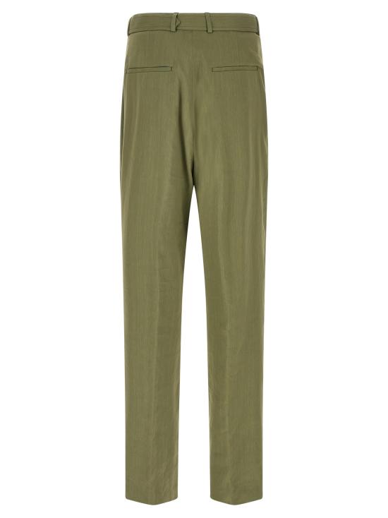 26SS 드리스 반 노튼 스트레이트 팬츠 2610209523237602 Green - DRIES VAN NOTEN