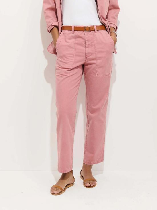  알렉스 밀 스트레이트 팬츠 닐 팬츠 헤링본 팬츠 - ALEX MILL