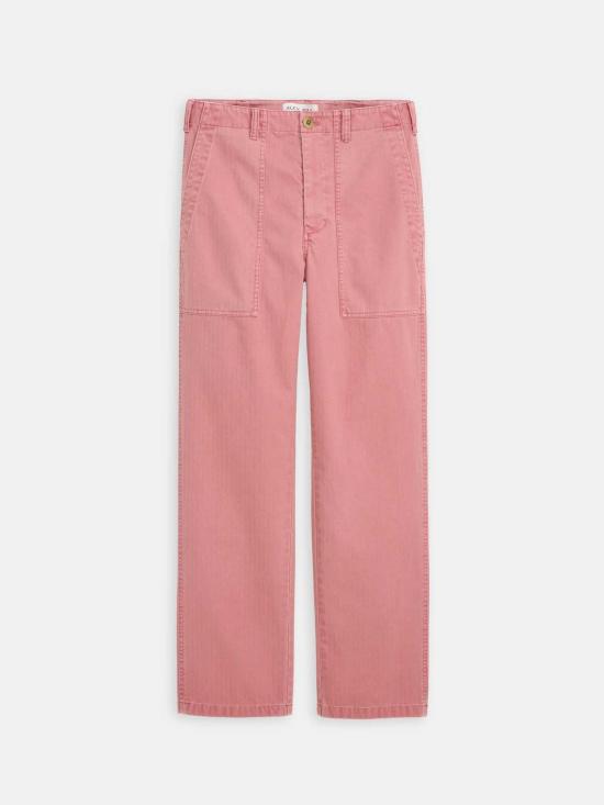  알렉스 밀 스트레이트 팬츠 닐 팬츠 헤링본 팬츠