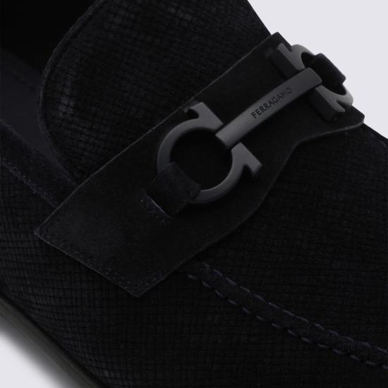  살바토레 페라가모 로퍼 페라가모 가죽  네이비 - SALVATORE FERRAGAMO