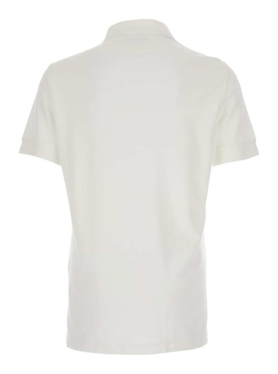  톰포드 폴로 티셔츠 톰 포드 클래식 칼라 코튼 블렌드 폴로 셔츠 화이트 - TOMFORD
