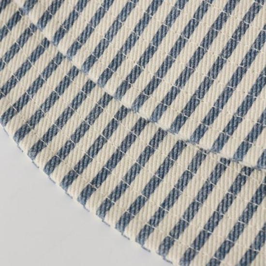  [키즈] Rylee + Cru 모자 키즈 라일리앤크루 레일로드 스트라이프 버킷햇 내추럴 - OTHER BRANDS