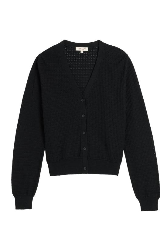  데미리 뉴욕 가디건 데밀리 키키 와플 포인트엘 코튼 - DEMYLEE