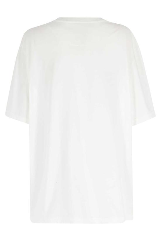  디 아티코 반팔 티셔츠 아티코 티셔츠 흰색 - THE ATTICO