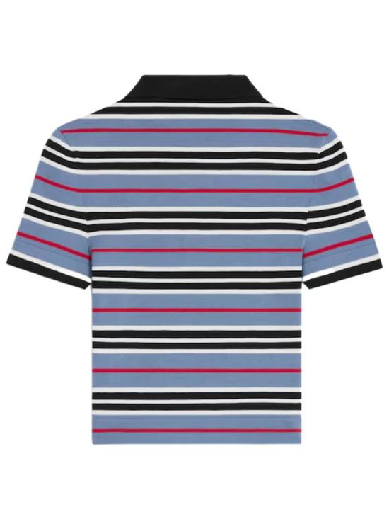  셀린느 반팔 티셔츠 셀린 스트라이프 폴로 - CELINE