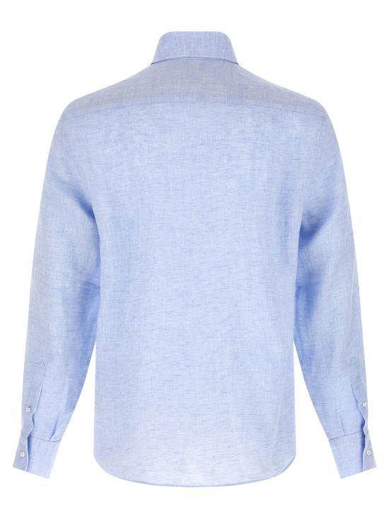26SS 브루넬로 쿠치넬리 이지 핏 셔츠 MM6840627YC105 Light Blue - BRUNELLO CUCINELLI