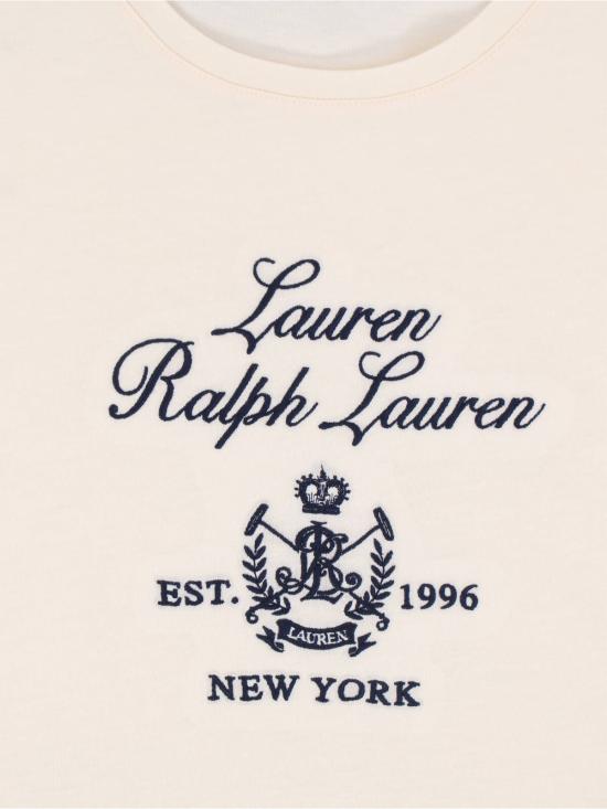 26SS 랄프 로렌 반팔 티셔츠 200 P03725 002 White - RALPH LAUREN