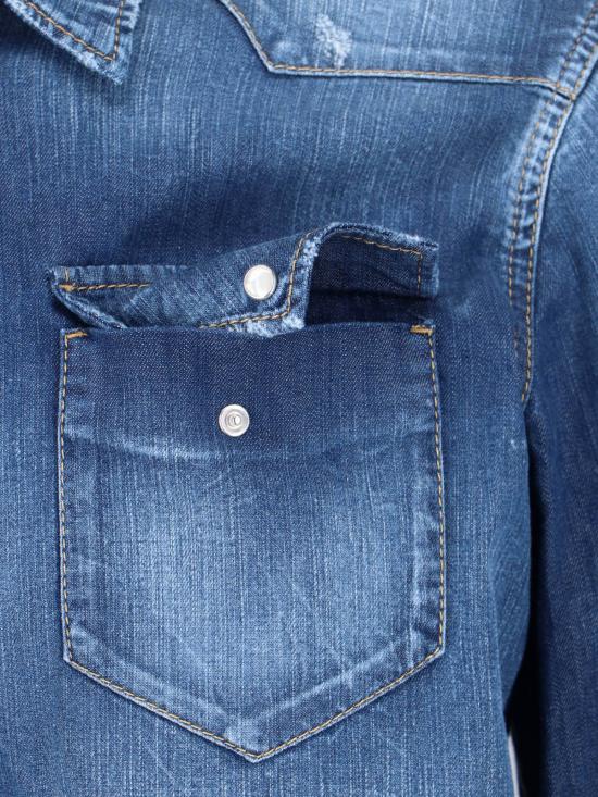 26SS 디스퀘어드2 데님 셔츠 S74DM0986 S30341 470 Blue - DSQUARED2