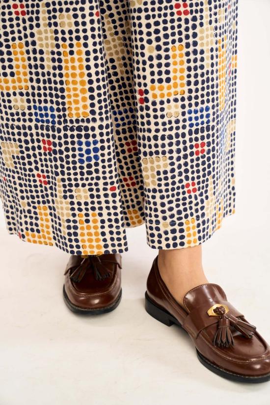  루주타 셰스 점프수트 니나  틱택 프린트 - RUJUTA SHETH