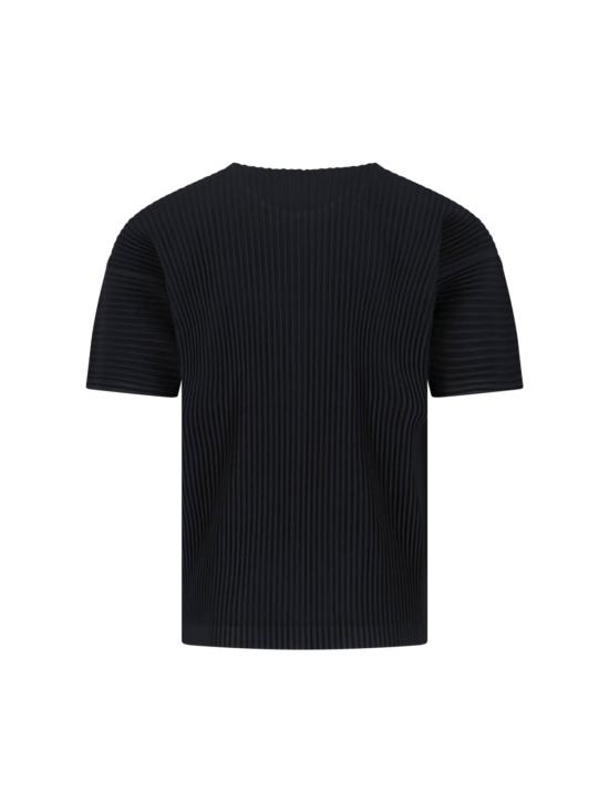 26SS 옴므 플리세 이세이 미야케 반팔 티셔츠 HP66JK520 15 Black - HOMME PLISSE' ISSEY MIYAKE