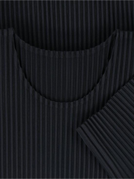 26SS 옴므 플리세 이세이 미야케 반팔 티셔츠 HP66JK520 15 Black - HOMME PLISSE' ISSEY MIYAKE