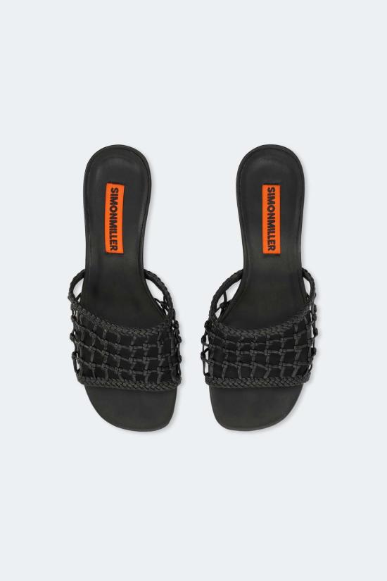  사이먼밀러 힐/펌프스 사이먼 밀러 매듭 장식 비프 힐 블랙 - SIMONMILLER