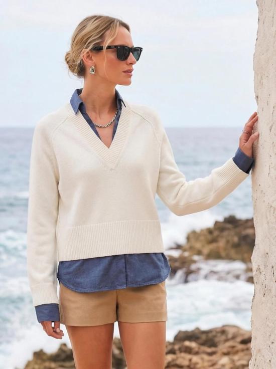  피프틴 트웬티 스웨터 1520 캐리 혼합 미디어