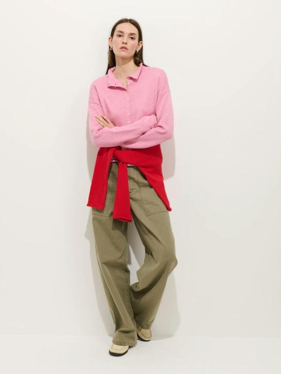  알렉스 밀 가디건 테일러 카디건 발레 핑크 - ALEX MILL