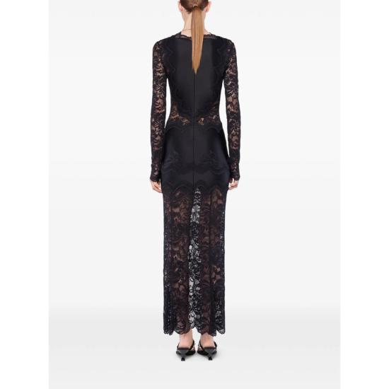 파코라반 롱 원피스 Rabanne Paco Rabanne 드레스 블랙 - PACO RABANNE