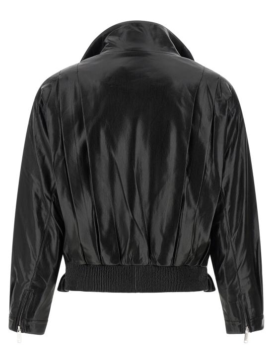 26SS 셀프 포트레이트 가죽 자켓 SS26103JBBLACK Black - SELF PORTRAIT