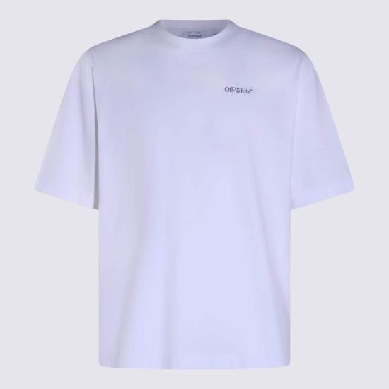  오프화이트 반팔 티셔츠 티셔츠 화이트