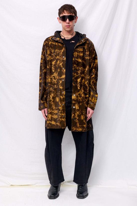  레인스 자켓 레인즈 머디 후드 레인 롱 재킷