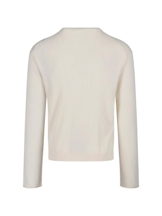 26SS 아워레가시 파인 헨리 코튼 티셔츠 M2263FI IVORY COTTON CREPE White - OUR LEGACY