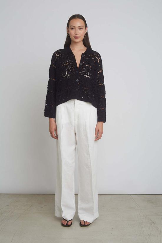  일레븐 식스 자켓 타샤 크롭 재킷 블랙 - ELEVEN SIX