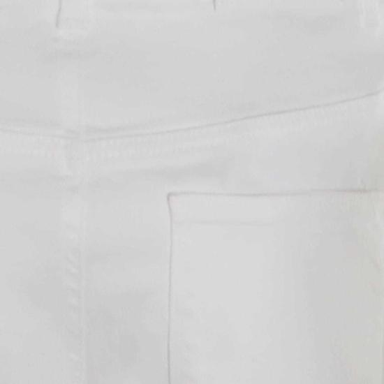  트윈셋 스트레이트 팬츠 화이트 코튼 진 - TWINSET