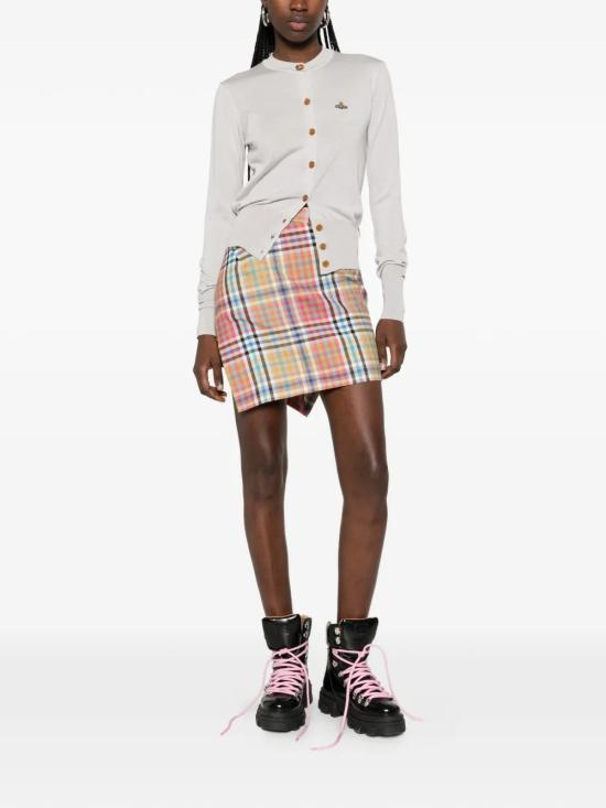 26SS 비비안웨스트우드 BEA 베아 니트 가디건 1803002PY001AP403 LIGHT GREY DOM - VIVIENNE WESTWOOD