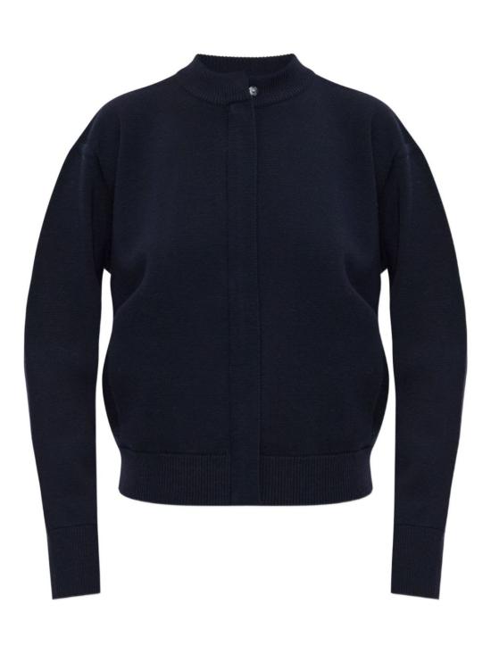  막스마라 가디건 울  블루