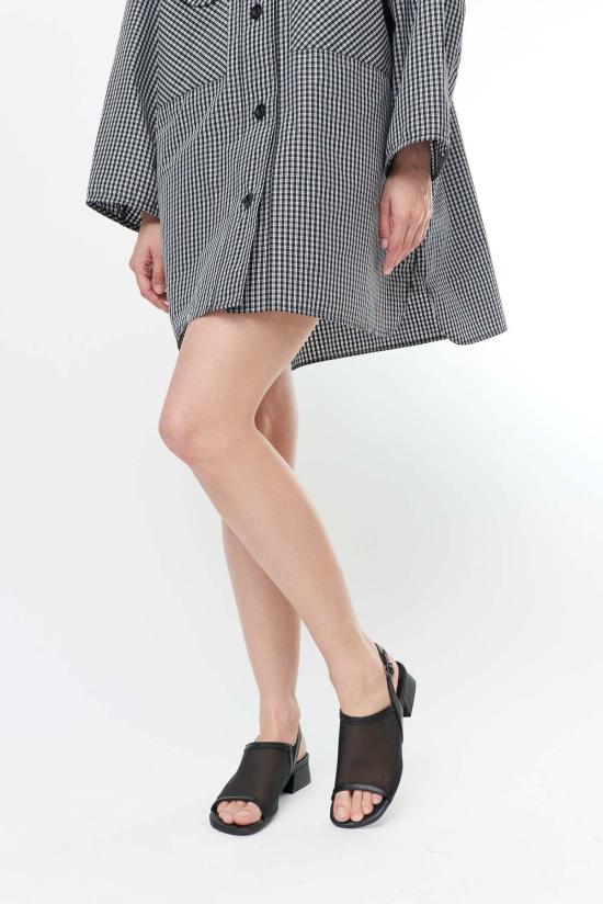  ALL BLACK 힐/펌프스 올 블랙 시스루 뷰티 슈즈 - OTHER BRANDS