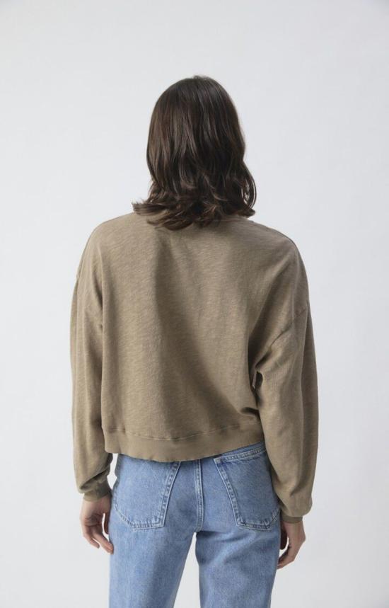  아메리칸 빈티지 긴팔 티셔츠 소노마 롱 슬리브 탑 빈티지 시즈 - AMERICAN VINTAGE