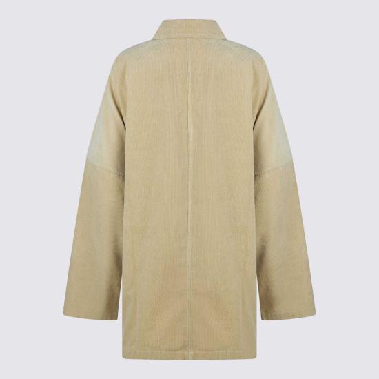  토템 자켓 코튼 캐주얼 재킷 베이지 - TOTEME