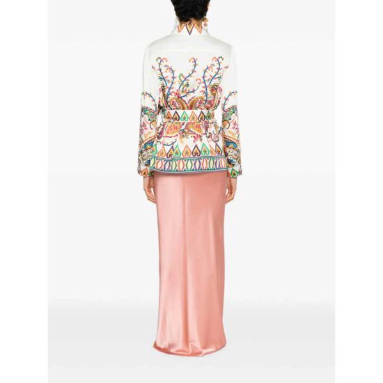  에트로 베스트 아우터 재킷 화이트/뉴트럴 - ETRO