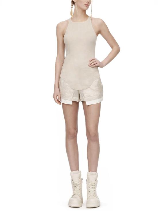  릭 오웬스 블라우스 코튼 탱크탑 그레이 - RICK OWENS